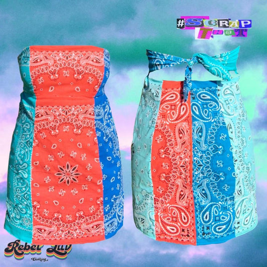 "Sea of Luv" Bandana Dress