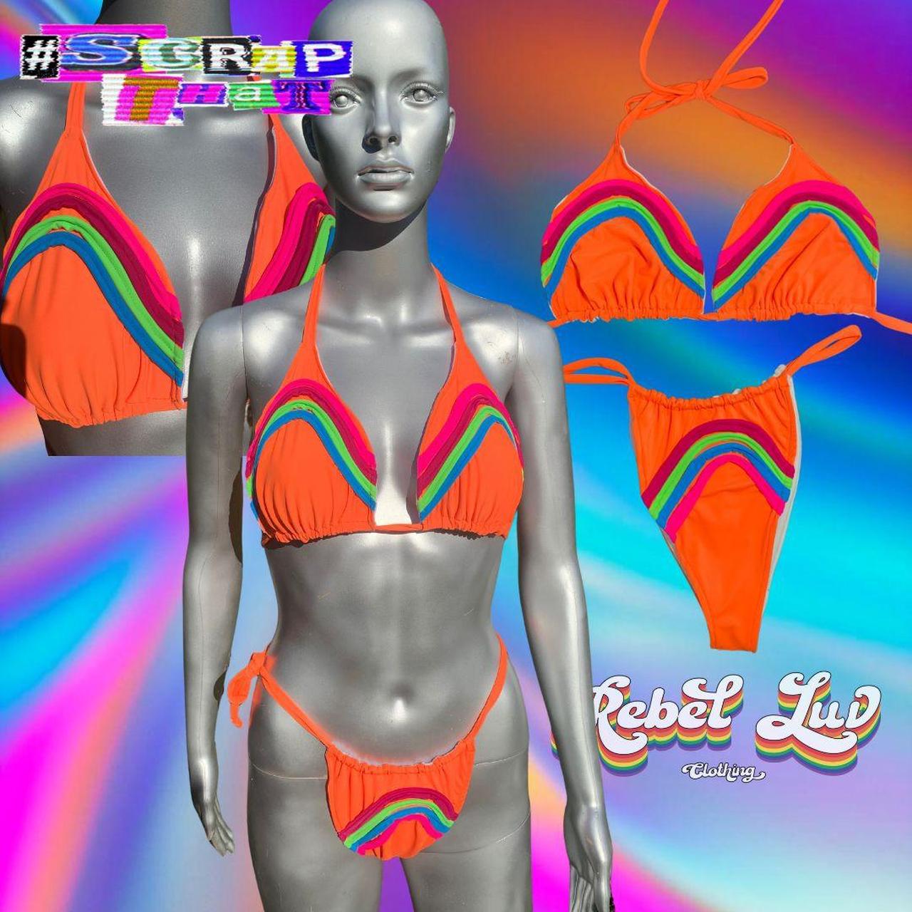 "Vaporwave" Bikini Set